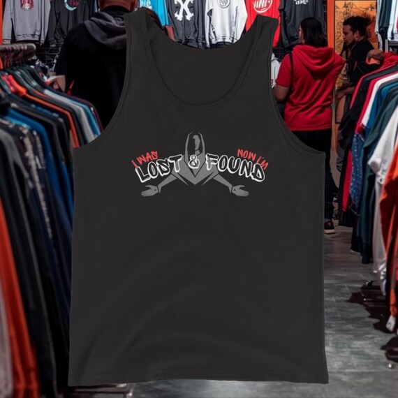 Lost & Found Christian Tank Top | Faith Apparel, Soft Cotton Blend