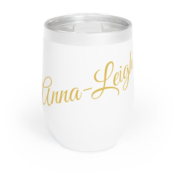 Personalized Champagne Tumbler, Bridesmaid Stainless Flute Wine Glass, Bachelorette Gift