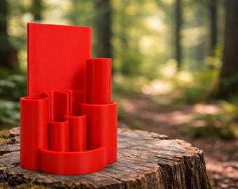 Contemporary 3D Printed Organizer for Workspaces and Craft Rooms