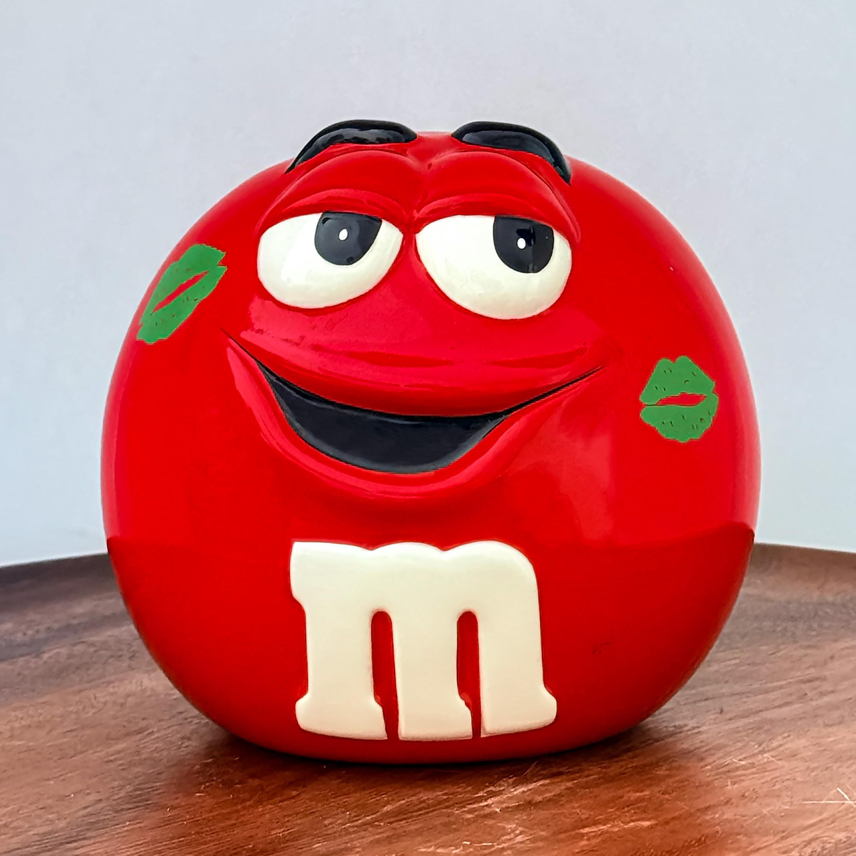 M&m Candy Jar Ceramic - Etsy
