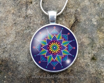 SALE!  Price reduced | Mandala Necklace | Original Design | Shipping Included! | Design #5