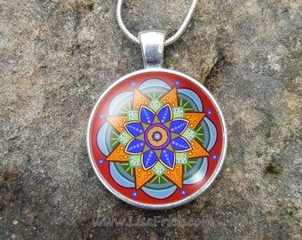 SALE!  Price reduced | Mandala Necklace | Original Design | Shipping Included! | Design #6