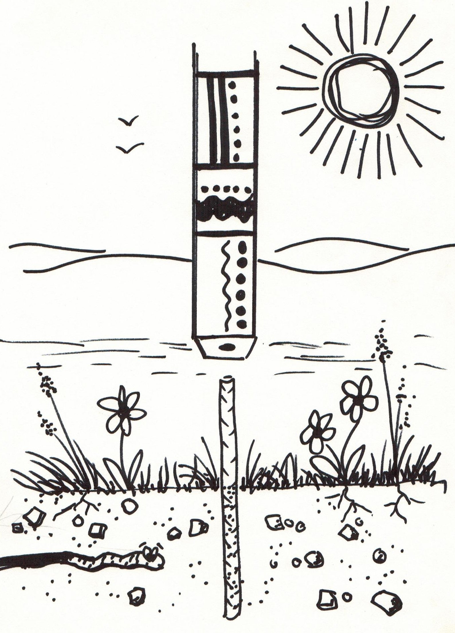 Rainbow Garden Totem Pride Garden Sculpture LGBQT Hand Etsy