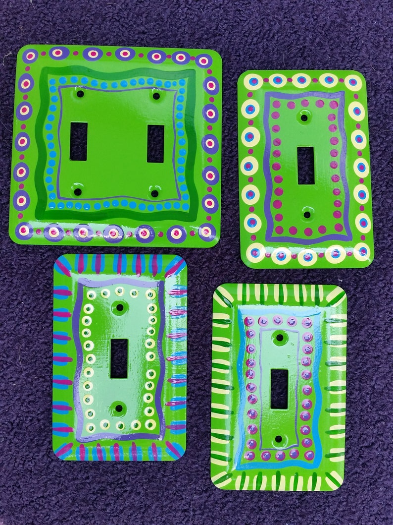 Hand Painted Light Switch Cover Etsy Australia