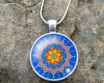 SALE!  Price reduced | Mandala Necklace | Original Design | Shipping Included! | Design #9