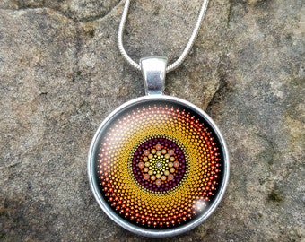 SALE!  Price reduced | Mandala Necklace | Original Design | Shipping Included! | Design #12