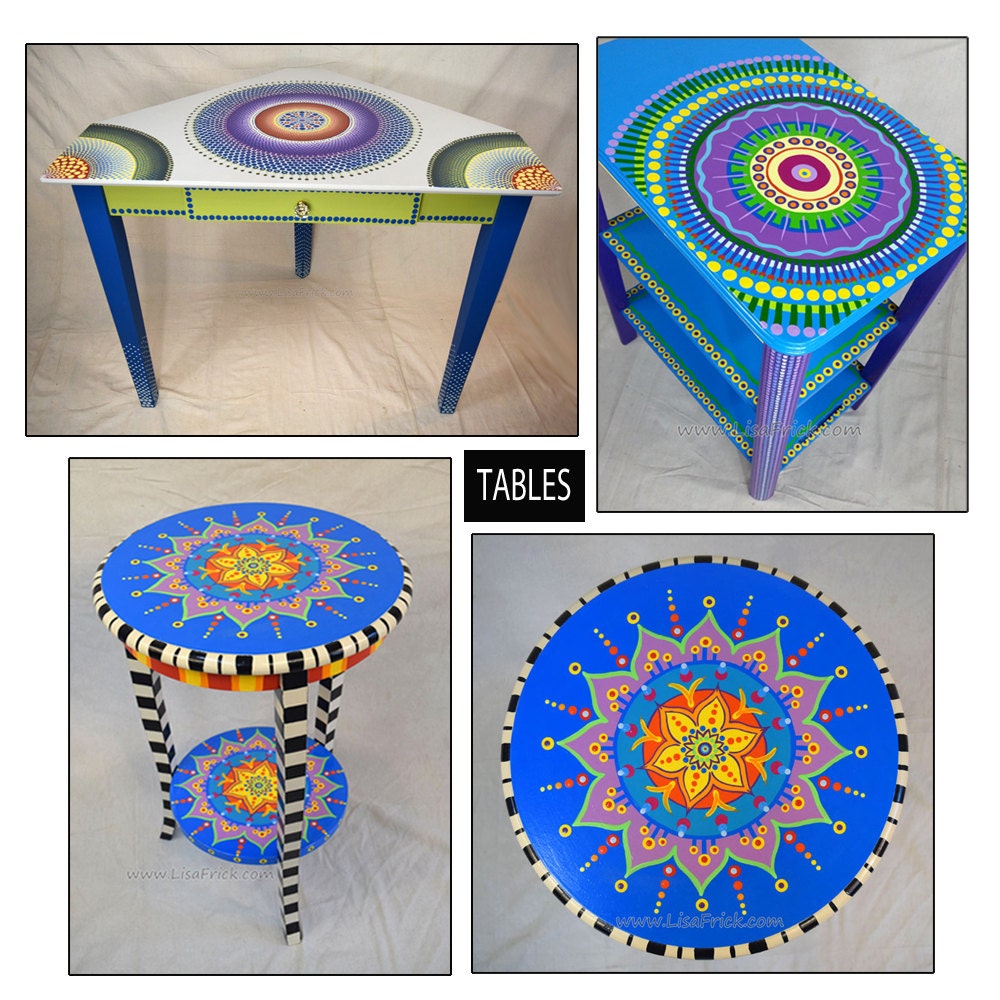 Hand Painted Furniture Custom Hand Painted Furniture Etsy