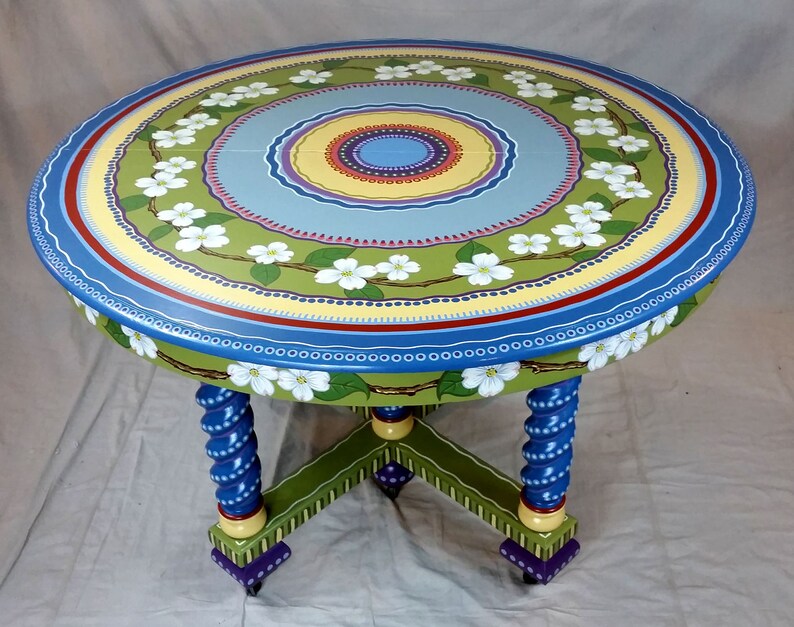 Hand Painted Furniture Custom Hand Painted Furniture Etsy