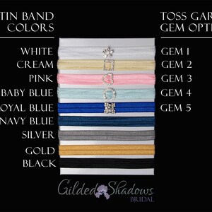 GWS01 Silver Crystal Beaded Floral Wedding Garter Set, Beaded Crystal Bridal Garter, Boho Wedding Garter Set, Silver Bride's Garter Set image 3