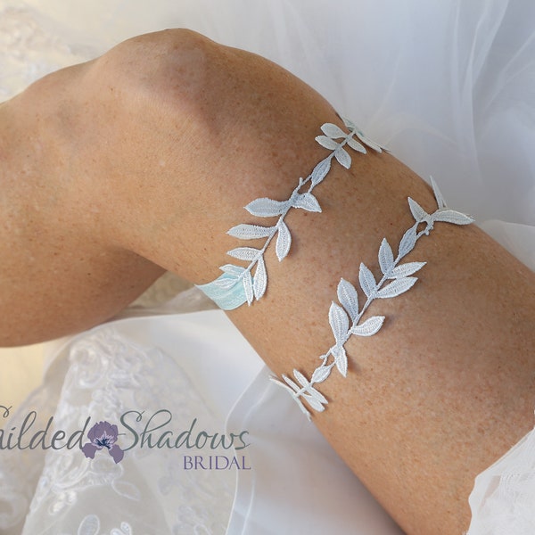 Baby Blue Garter Etsy