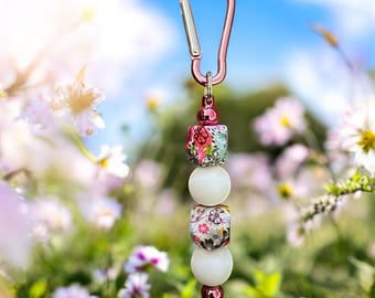 Silicone Beaded Keychain