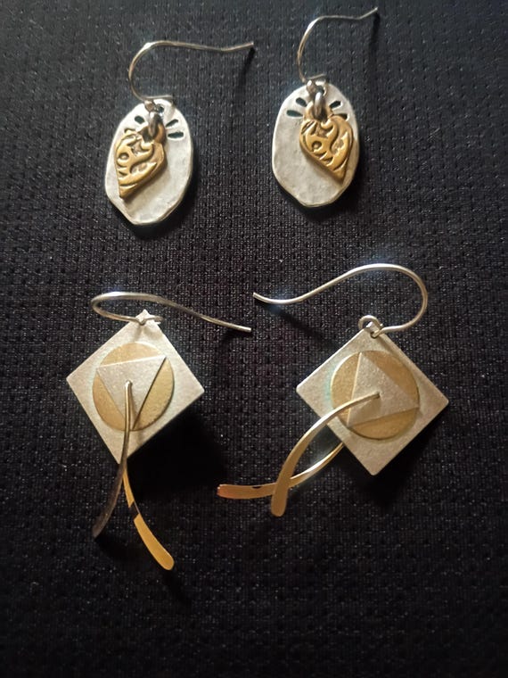 Handcrafted Artisan Earring Bundle. - image 1