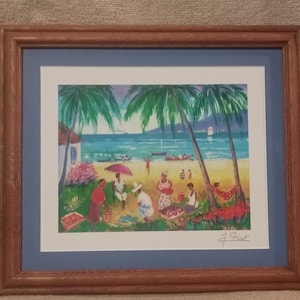 ジャン•クロード•ピコ　木陰の恋人　オリジナルリトグラフ　191/250 Jean claude picot - Etsy 日本