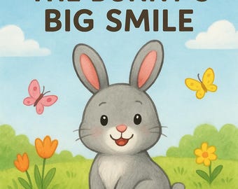 Livre numérique Grand sourire de Benny the Bunns | Kids Kindness Story (téléchargement numérique)