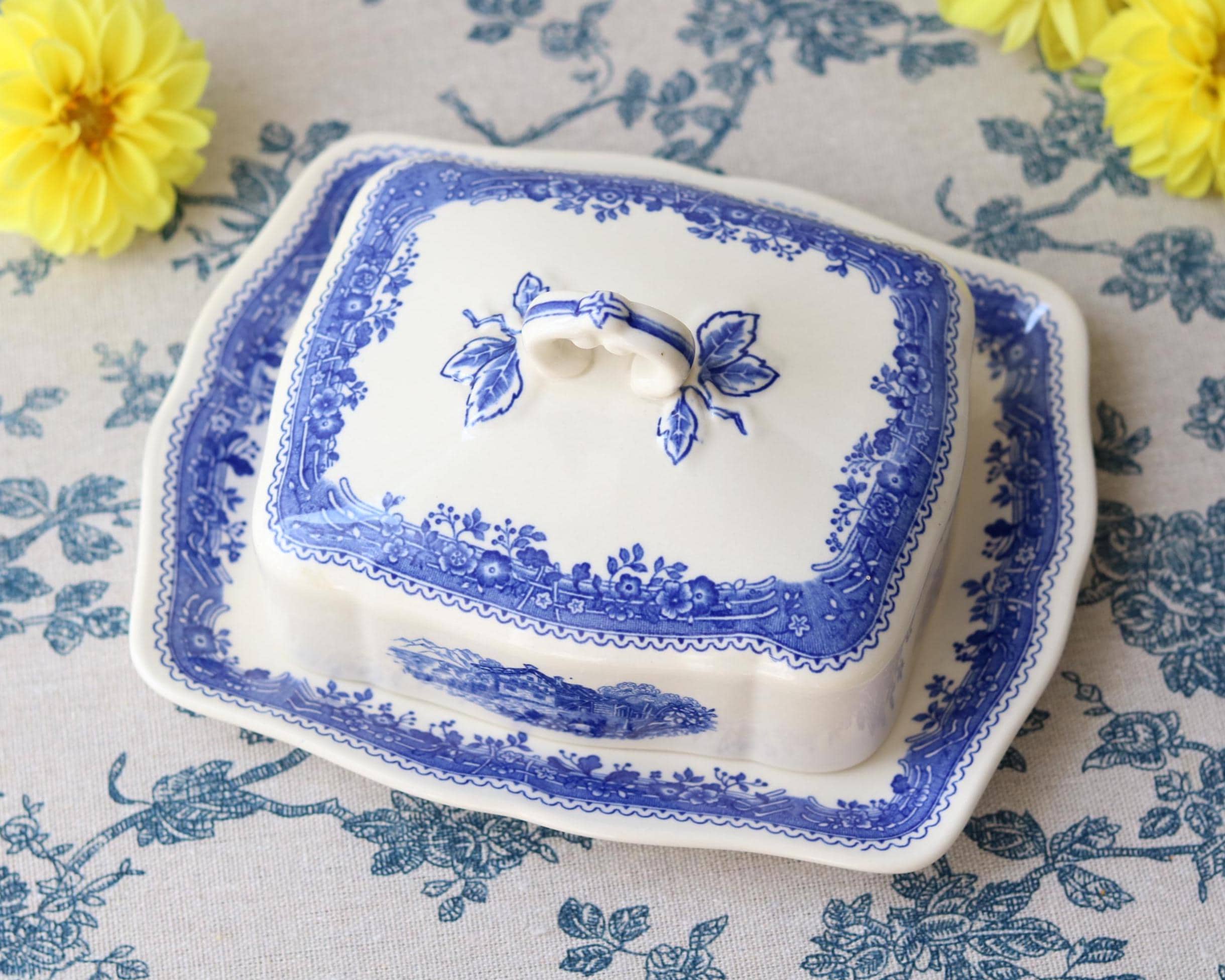 Villeroy and Boch Burgenland Blue - Etsy