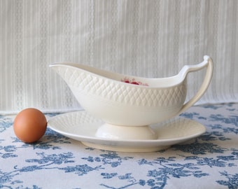 Spode Lady Anne-juskom met bodem 22 cm (8,7 in) | Engelse romantische transferware sauskom | 1941-1964 | Uitstekende staat