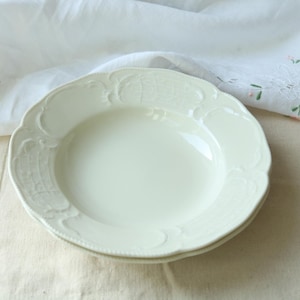 Rosen thal ローゼンタール エンボス加工 ホワイトプレート6枚セット Rosenthal plates - Etsy 日本 Rosen thal ローゼンタール エンボス