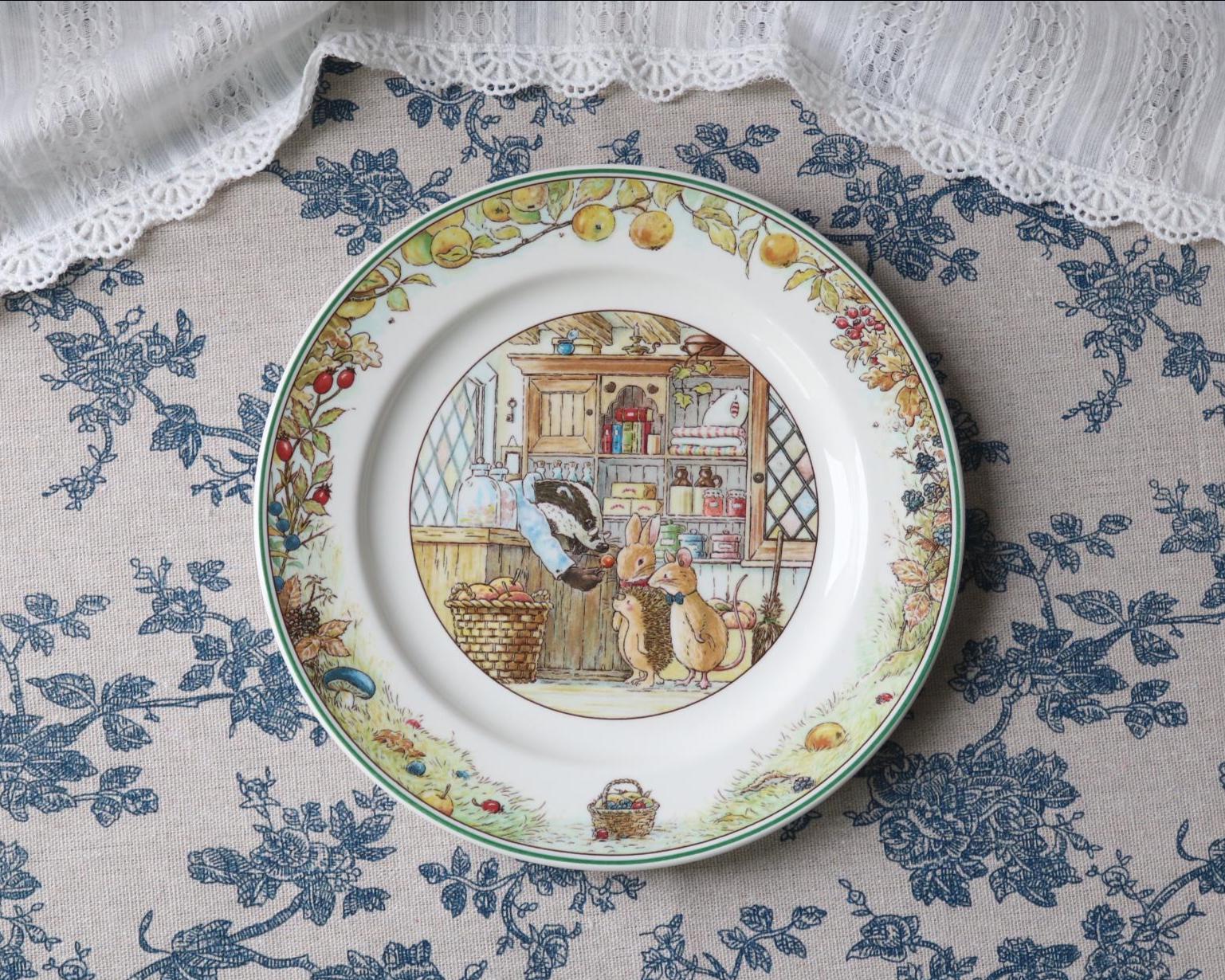 Foxwood tales plate - Etsy 日本