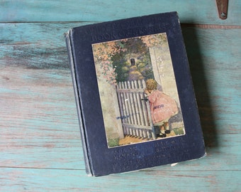 A Very Little Child's Book of Stories, 1920's Kids Books, Antique Children's Book, Vintage Children's Poetry,  Kids Book Collection, 1st ed