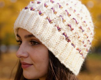 Stylish and Comfortable – Handmade Thick Yarn Knit Beanie