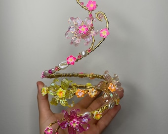 Hibiscus bloom cuff