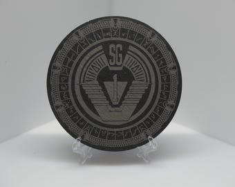 Stargate Inspired - Laser Etched Coaster