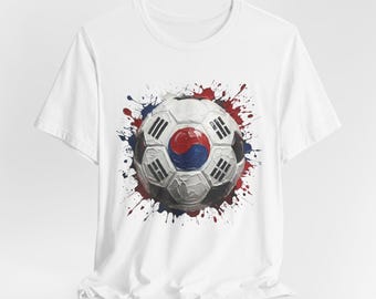 Camiseta de fútbol de Corea del Sur, camiseta de fútbol de Corea del Sur, artículos para aficionados del Mundial