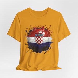 Croatia Football T-Shirt, Croatia Soccer T-Shirt, World Cup Fan Gear image 6