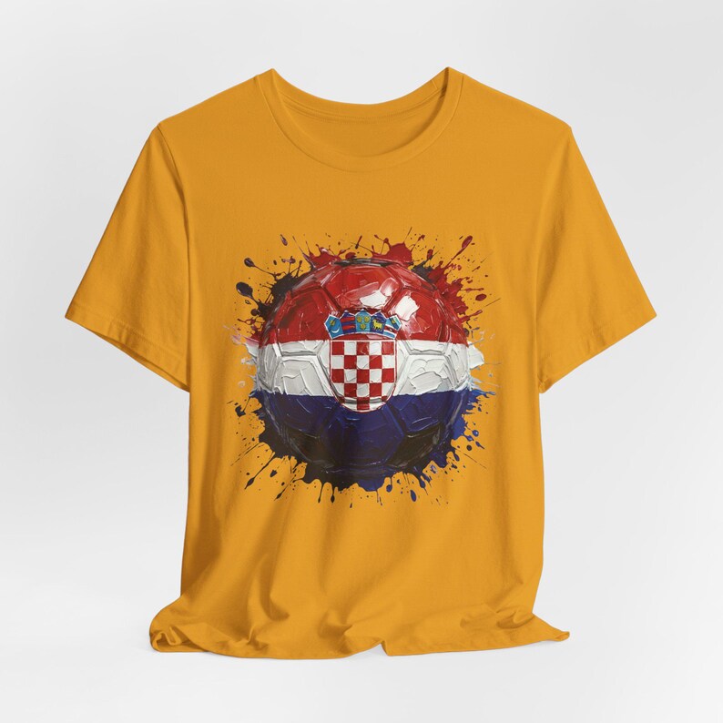 Croatia Football T-Shirt, Croatia Soccer T-Shirt, World Cup Fan Gear image 6
