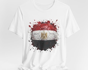 Camiseta de fútbol de Egipto, camiseta de fútbol de Egipto, artículos para aficionados del Mundial