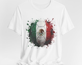 Mexico voetbalshirt, Mexico voetbal T-shirt, WK-fanuitrusting