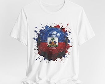 Haiti Football Shirt, Haiti Soccer T-Shirt, World Cup Fan Gear