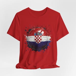 Croatia Football T-Shirt, Croatia Soccer T-Shirt, World Cup Fan Gear image 10