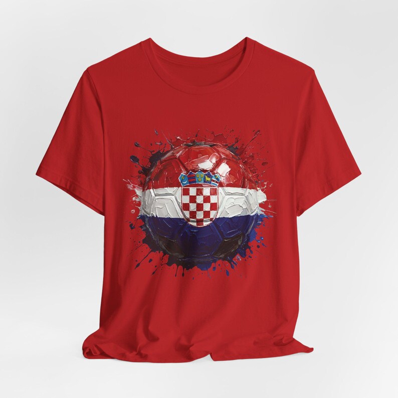 Croatia Football T-Shirt, Croatia Soccer T-Shirt, World Cup Fan Gear image 10