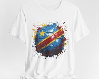 Camiseta de fútbol de la República Democrática del Congo (RDC), Camiseta de fútbol de la República Democrática del Congo (RDC), Artículos para aficionados de la Copa del Mundo