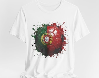 Portugal voetbalshirt, Portugal voetbal T-shirt, WK-fanuitrusting