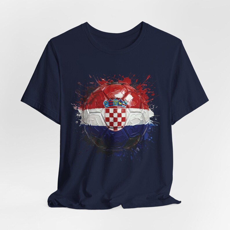 Croatia Football T-Shirt, Croatia Soccer T-Shirt, World Cup Fan Gear image 9