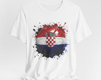 Kroatië voetbal-T-shirt, WK-fanuitrusting