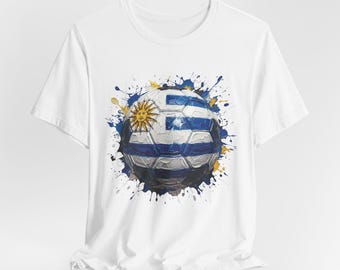 Camiseta de fútbol de Uruguay, camiseta de fútbol de Uruguay, artículos para aficionados del Mundial