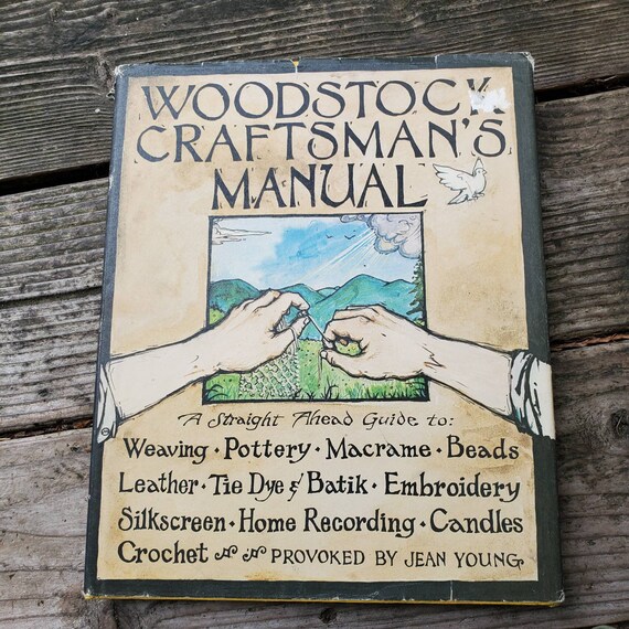 Book the Woodstock Craftsman's manual Etsy