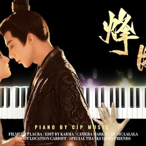 May include: A promotional image for "Piano by CIP Music" featuring a piano keyboard and two people in traditional Asian attire. The image has the text "Piano by CIP Music" and other text at the bottom. The background is black with gold Chinese characters.