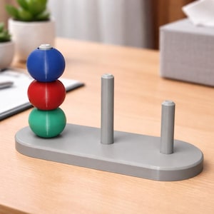 Torre di Londra TOL – Gioco e Test per Funzioni Esecutive e Training Cognitivo – Puzzle Educativo per Ragionamento e Concentrazione