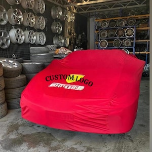 Car cover with Logo for ALL FERRARI models, specially produced for your car