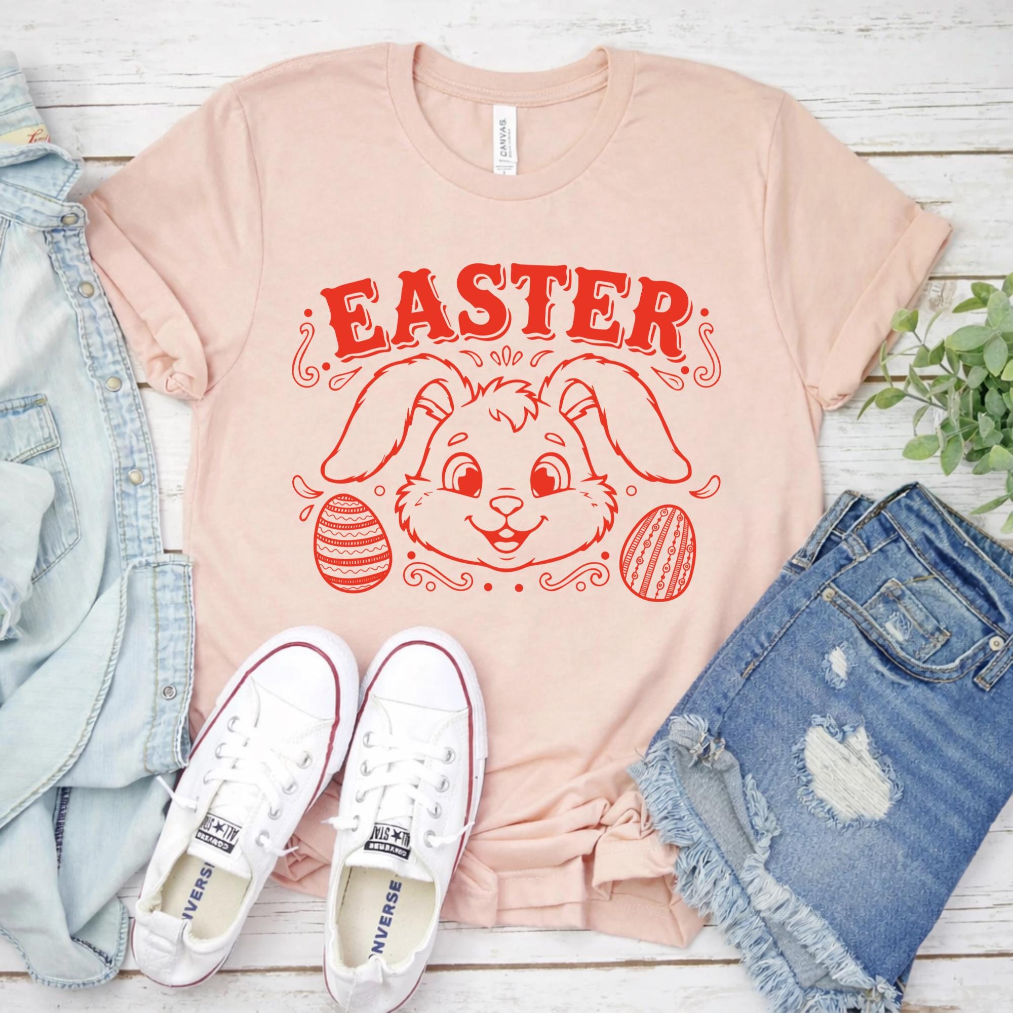 Easter Bunny Outline SVG , Bunny Silhouette Shape Set, Rabbit Vector ...