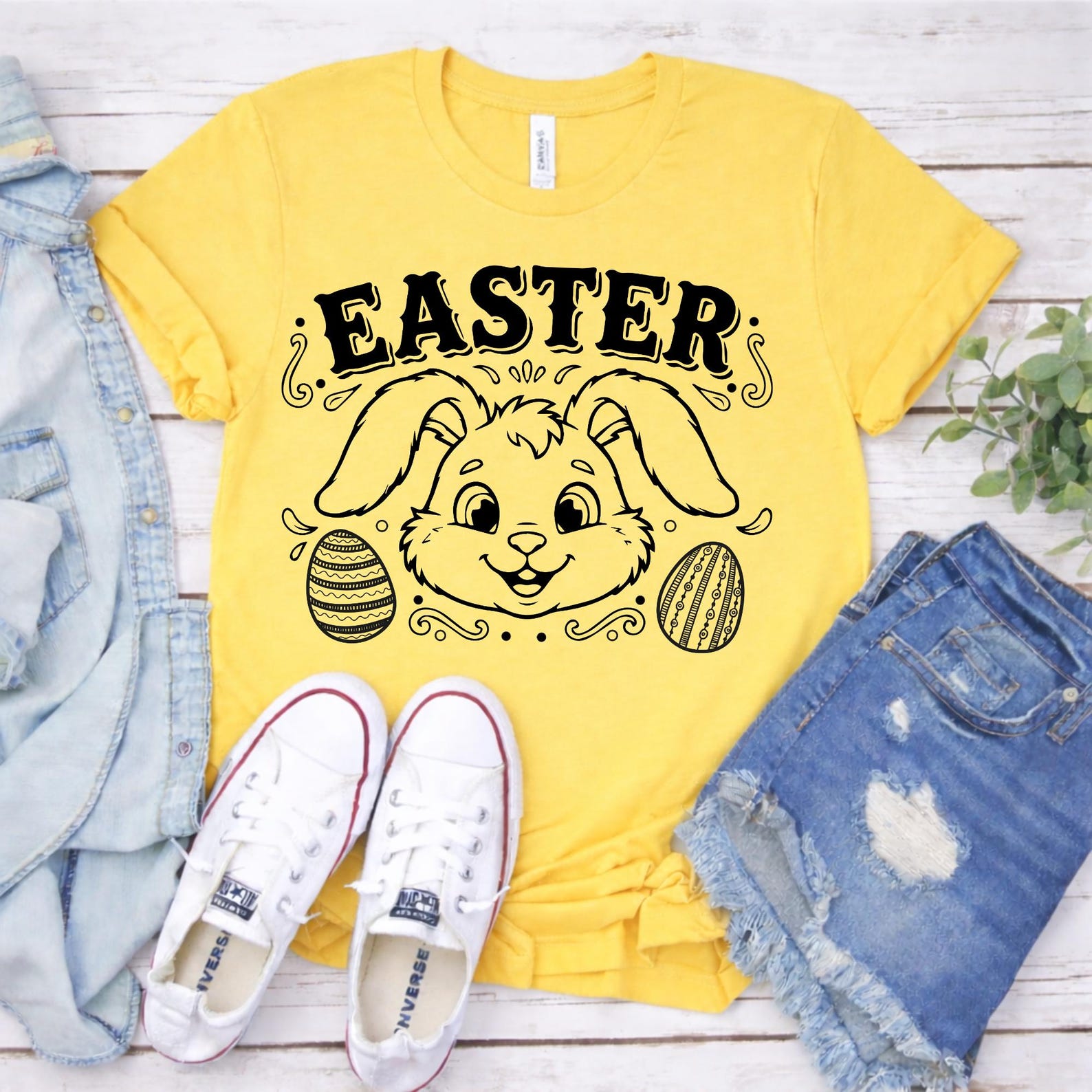 Easter Bunny Outline SVG , Bunny Silhouette Shape Set, Rabbit Vector ...