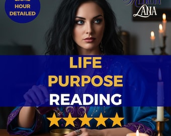 Lectura psíquica de propósito de vida, misión del alma, misma hora