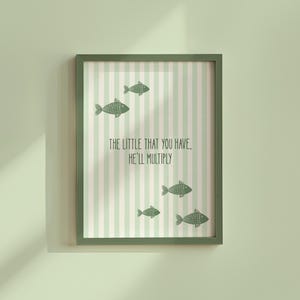 Print Christian Quote - Interior decoration - Minimalist poster - Digital Poster for living room - Download wall art