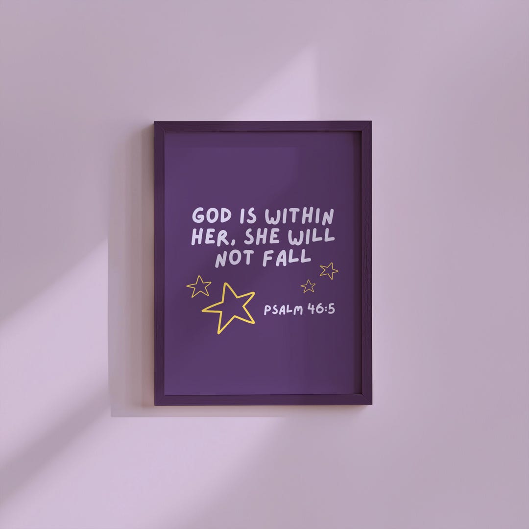 Print Bible Verse - Modern Minimalist Art Wall – Interior House Decor ...