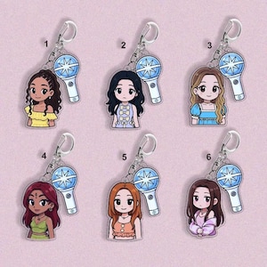 Katseye K-pop Keychain