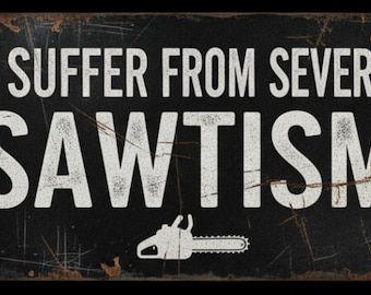 Sawtism Sticker